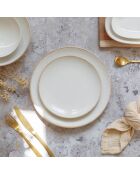 6 Assiettes Plates
Nuance 27Cm En
Porcelaine Blanc