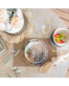 6 Assiettes Creuses
Corfou 20.5Cm En Grès
Bleu