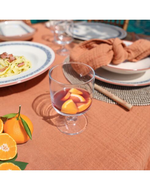 4 Verres À Pied
Tower 22Cl En Verre
Transparent