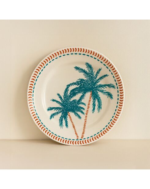 6 Assiettes Plates
Tropique 26Cm En Grès