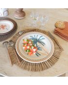 6 Assiettes Plates
Tropique 26Cm En Grès