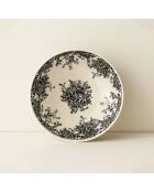 6 Assiettes Creuses
Florali 20.5Cm En Grès
Décor Noir