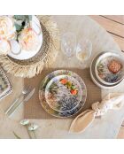 6 dinerborden
Corfu-dessert 20 cm breed
Blauwe zandsteen