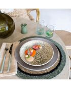 6 Assiettes Creuses
Jade 20.5Cm En Grès