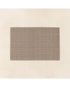 6 Sets De Table
Tissé 45X30Cm En
Pvc Rouge