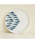 6 Assiettes Plates
Pescare 26.5Cm En
Porcelaine Blanche