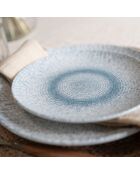 6 Assiettes À Dessert
Aqua 20Cm En Porcelaine
Blanc Et Bleu