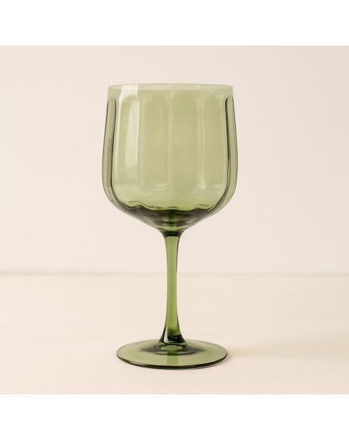 4 Verres À Pied
Riviera 49Cl En Verre
Vert