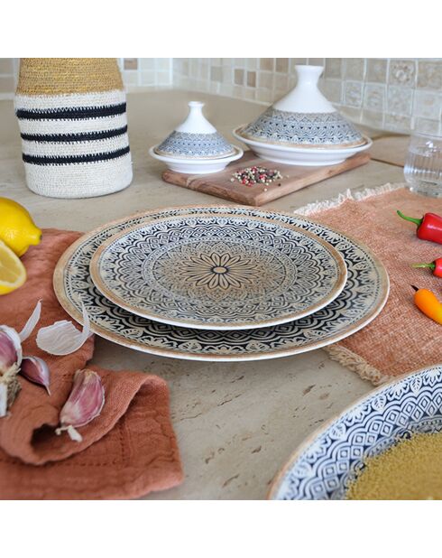 6 Assiettes Desserts
Byzance 20Cm En
Porcelaine