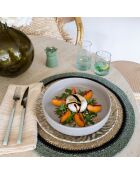 6 Assiettes Coupes
Arita 20.5Cm En Grès
Gris