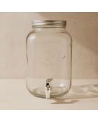 Glazen fontein
8 liter