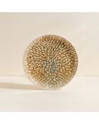 6 Dessertteller
Bernstein, 20 cm, aus Steinzeug
Braun und Beige