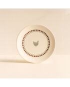 6 Assiettes À DessertGallina 19Cm En Grès