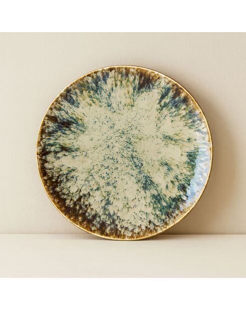 6 Assiettes Plates
Maka 27Cm En Porcelaine