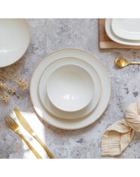 6 Coupelles Nuance
15Cm En Porcelaine
Blanc