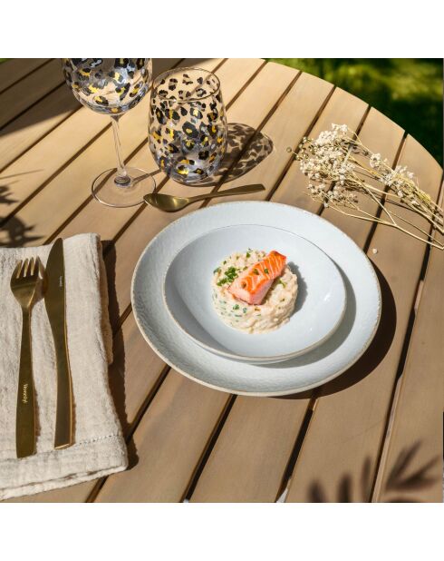 6 Coupelles Nuance
15Cm En Porcelaine
Blanc