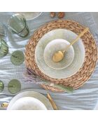6 Assiettes Creuses
Nature 23Cm En
Porcelaine