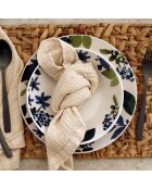 6 Assiettes Creuses
Bleuet 20.5Cm En Grès