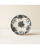 6 Assiettes À Dessert
Florali 19.5Cm En Grès
Décor Noir