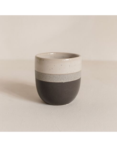 6 Tasses Expresso
Riga 11Cl Marron En Grès