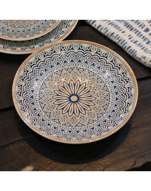 6 Assiettes Calottes
Byzance 21Cm En
Porcelaine