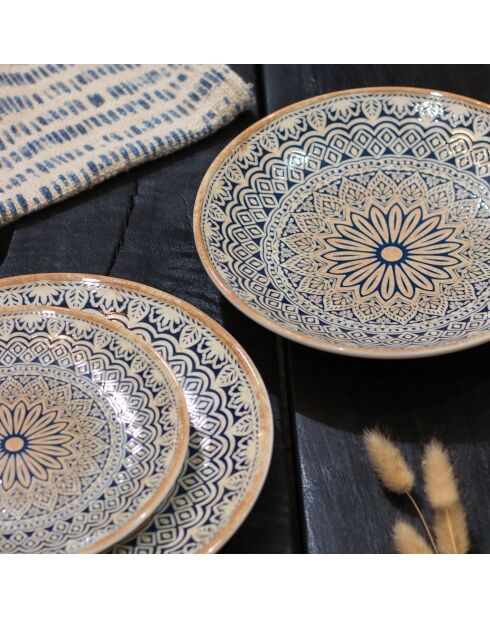 6 Assiettes Calottes
Byzance 21Cm En
Porcelaine