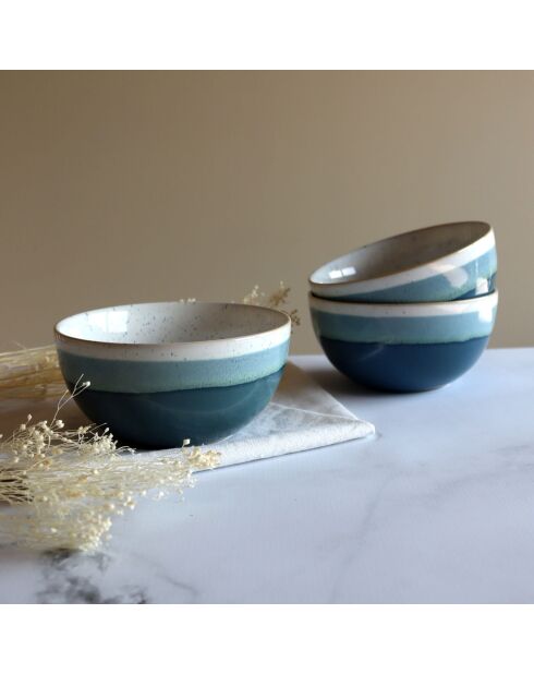 6 Bols Riga Bleu
57Cl En Grès