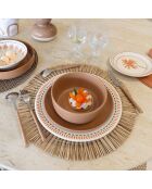 6 Teller und Tassen
Arita Steinzeug, 15 cm
Kastanie