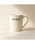 6 Mugs Bonjour 38Cl
En Grès Blanc