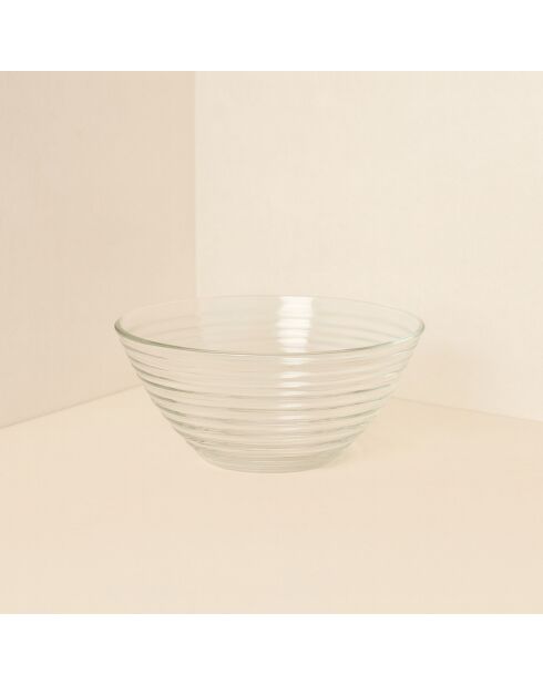 6 Coupelles Samba
7Cm En Verre Transparent