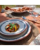 6 Speiseteller
Amatxi Steingut, 25 cm
Weiß