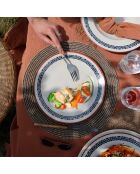 6 Speiseteller
Amatxi Steingut, 25 cm
Weiß