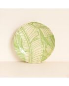 6 Assiettes Creuses
Leaves 20.5Cm
En Grès Vert
