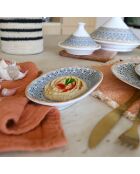 6 Assiettes Ovales
Byzance 18.5X10.5Cm En
Porcelaine