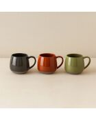 6 Mugs Terra 40Cl En
Grès 3 Couleurs
Assorties