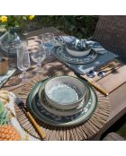 6 Coupelles Capria
16Cm En Faience Vert