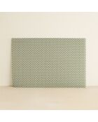 6 Sets De Table
Tissé 45X30Cm En
Pvc Vert