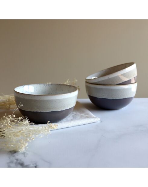 6 Bols Riga Marron
57Cl En Grès