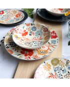 6 Assiettes Plates
Jaipur 27Cm En Grès