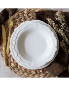 6 Assiettes Creuses
Charlotte 22Cm En Grès
Blanc