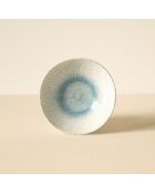 6 Coupelles Aqua
15Cm En Porcelaine Blanc
Et Bleu