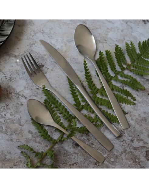 Ménagère Lima
24 Pièces En Acier
Inoxydable