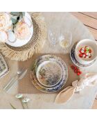 6 Coupelles Corfou
600Ml En Grès Bleu