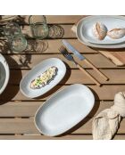 6 Assiettes Ovales
Nuance 23.5X13.5Cm En
Porcelaine Blanc