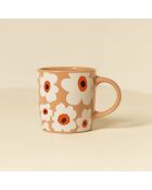 6 Mugs Marguerite
34Cl En Grès Terracotta