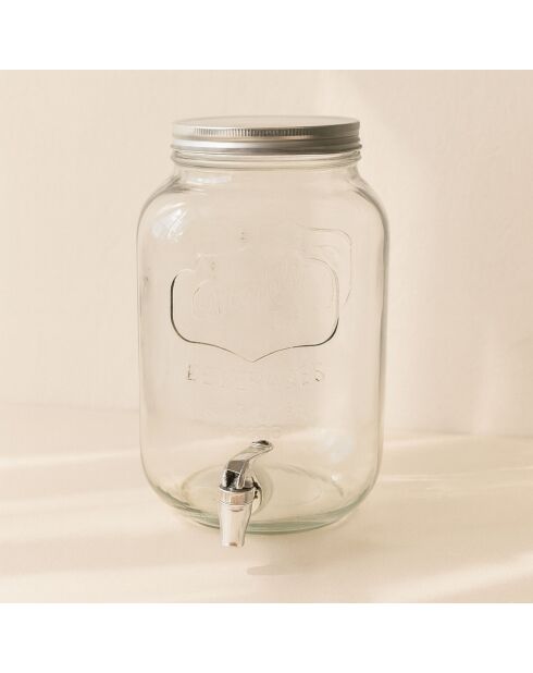 Glazen fontein
4 liter