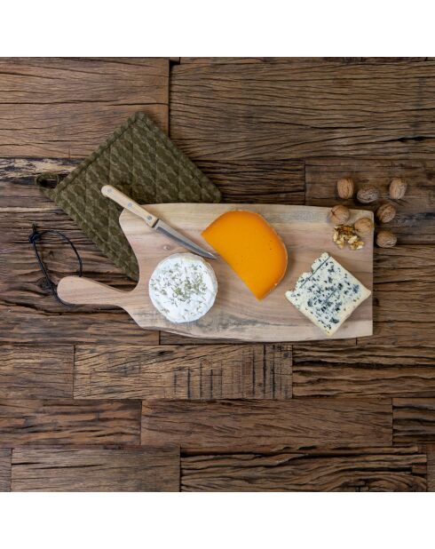 Planche À Découper Wood
En Bois D'Acacia 50X20Cm
Avec Lanière En Cuir