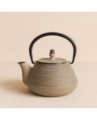 Théière Sencha 1L En Fonte Grise