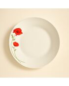 6 Assiettes Creuses
20.5Cm Coquelicot En
Porcelaine