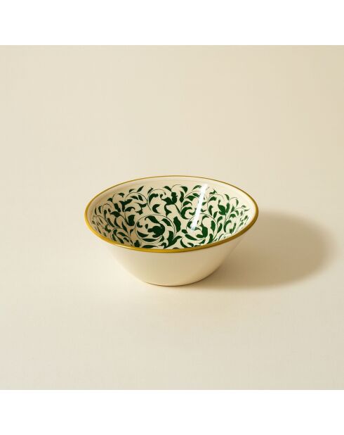 6 Coupelles Héraclée
500Ml En Grès Décor
Vert